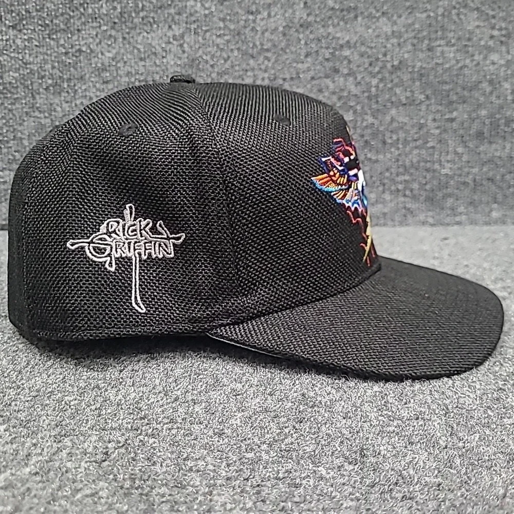 Rick Griffin Hopi Mask Cap Black RARE Grateful Dead 8 1/4" Limited Edition - Picture 3 of 12